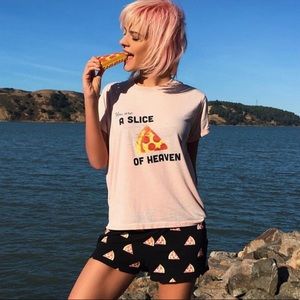 Forever 21 Pizza shorts